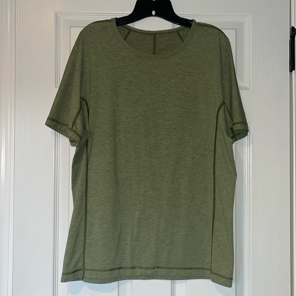 Men’s Lululemon Short Sleeve Tee T-Shirt Green